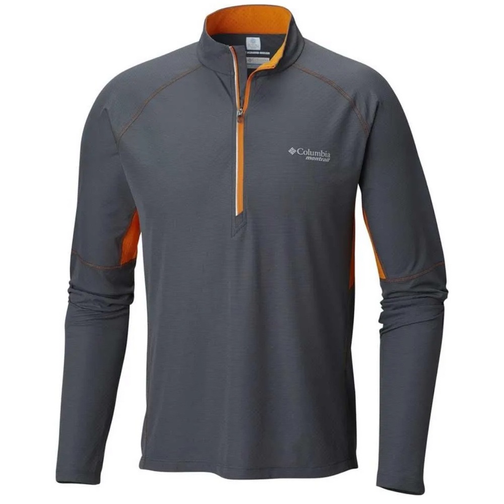 Columbia Sportswear Montrail Titan Ultra Half Zip Long Sleeve Shirt.